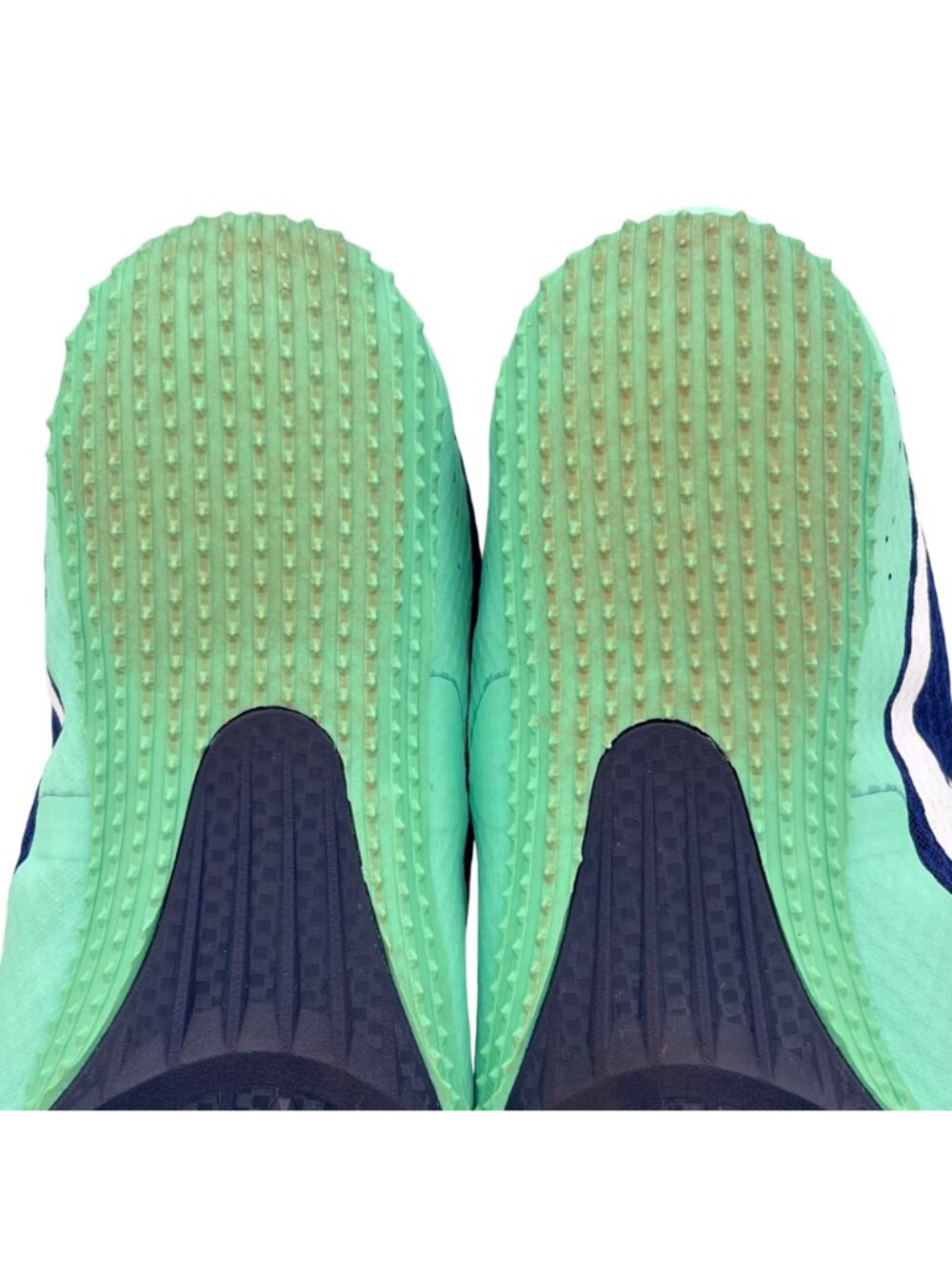 Nike Rival S Racing Sprint Track Spike Shoes Womens US 8 EU 39 Mint Green & Navy - Picture 15 of 16